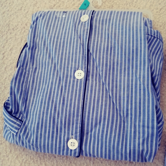 NWOT Men's Hanes Woven Pajama Set - Softer Fabric - XL - Picture 2 of 4